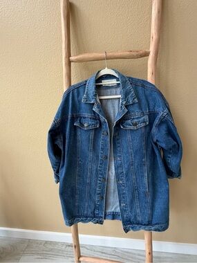 Vintage 80’s Oversized Blue Denim Jean Jacket
